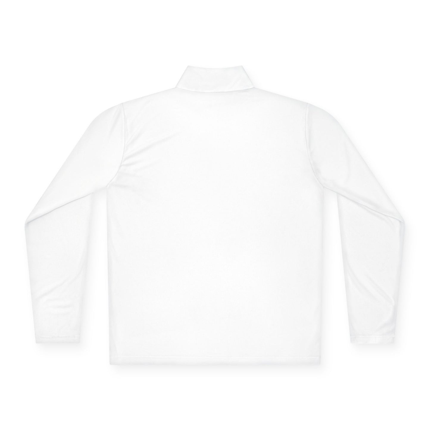 Quarter-Zip Pullover — Minimal "CUREDIED" Chest Logo Pullover