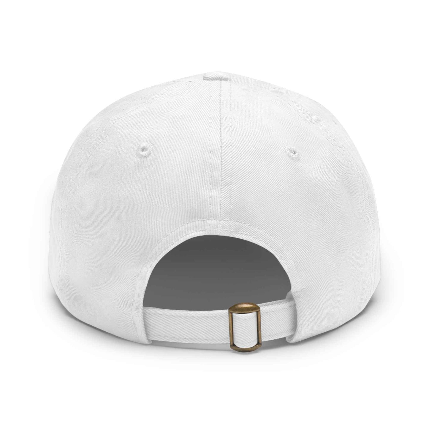 Dad Hat — 'Guerrier' Leather Patch Cap