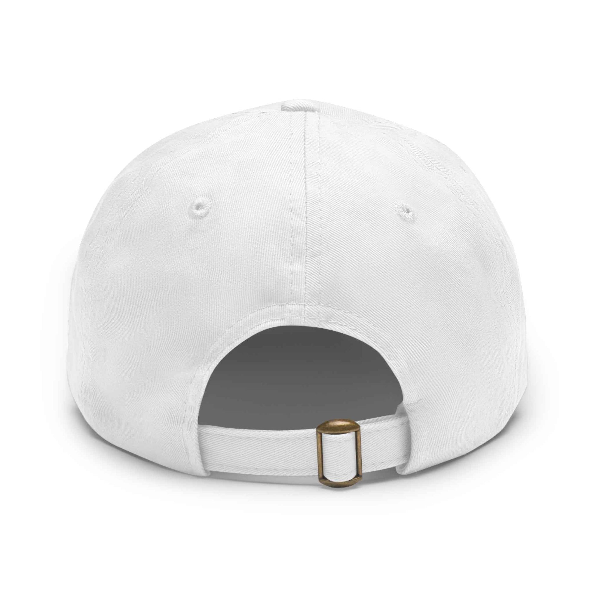 Dad Hat — 'Guerrier' Leather Patch Cap