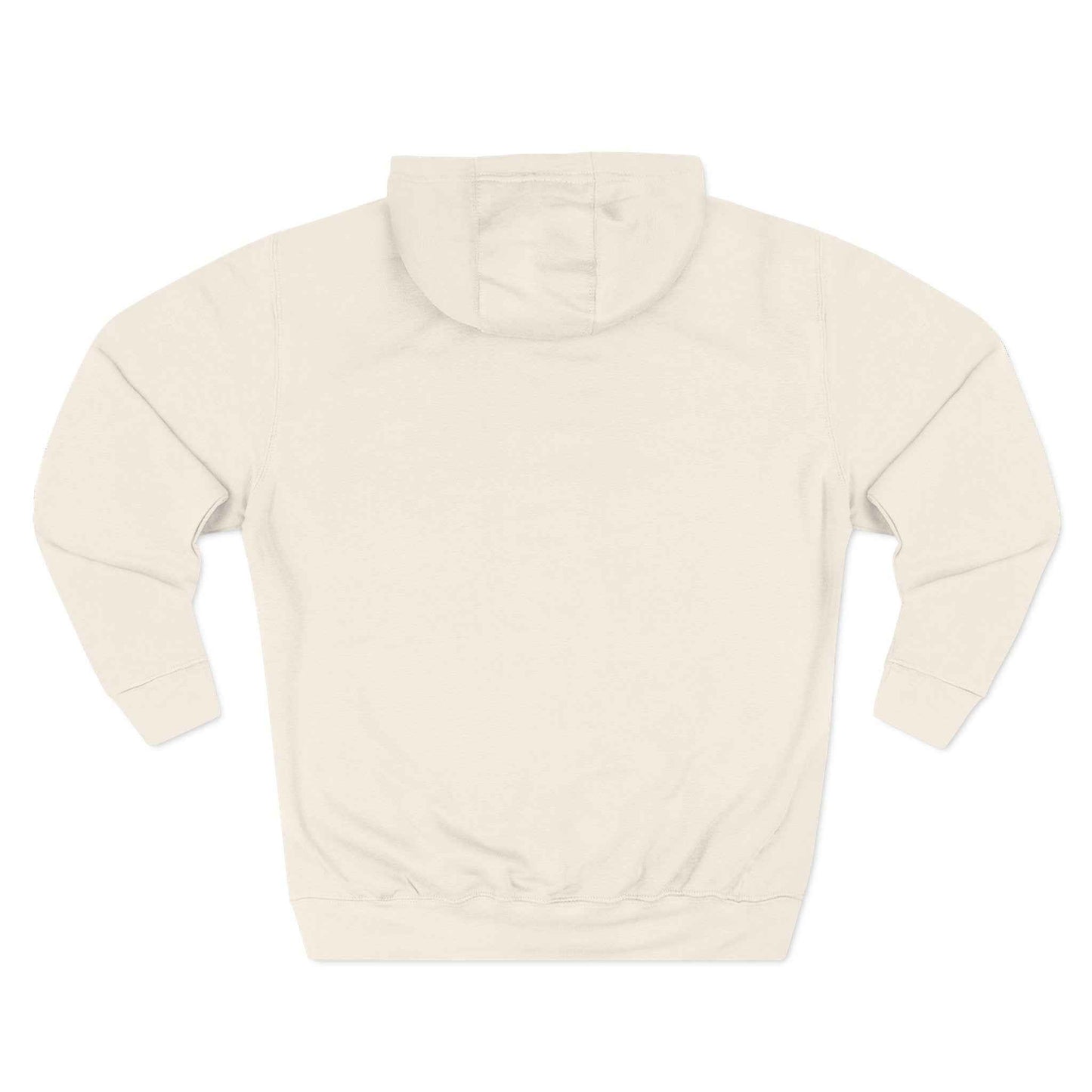 Guerrier Minimalist Hoodie — French 'Guerrier' Text Fleece Pullover