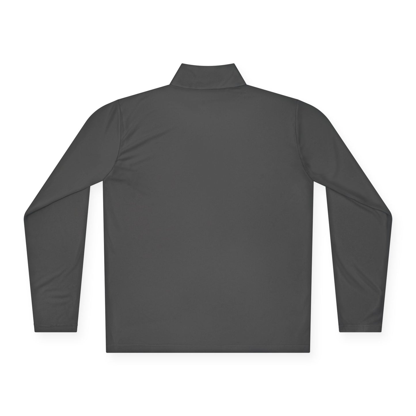 Quarter-Zip Pullover — Minimal "CUREDIED" Chest Logo Pullover