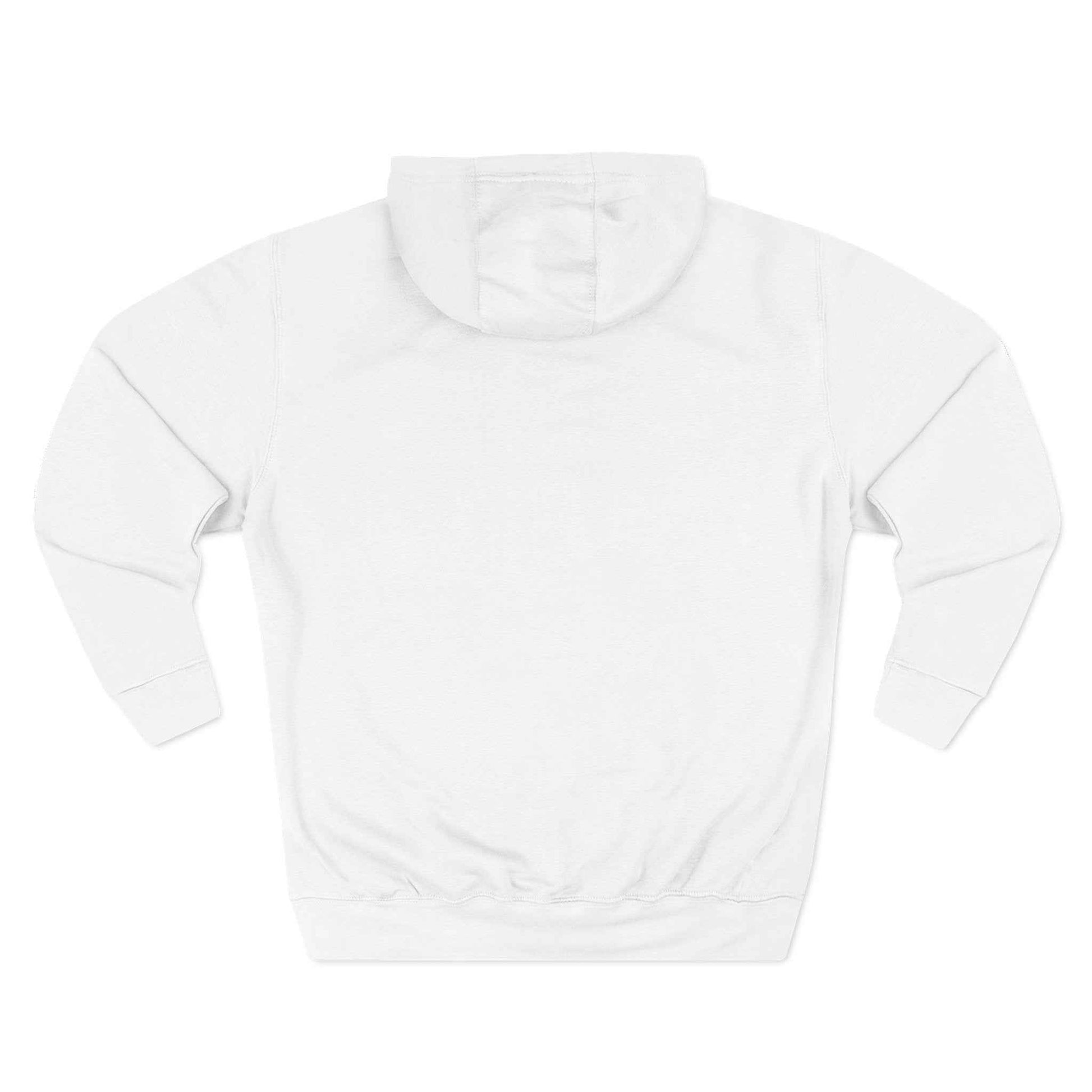 Guerrier Minimalist Hoodie — French 'Guerrier' Text Fleece Pullover
