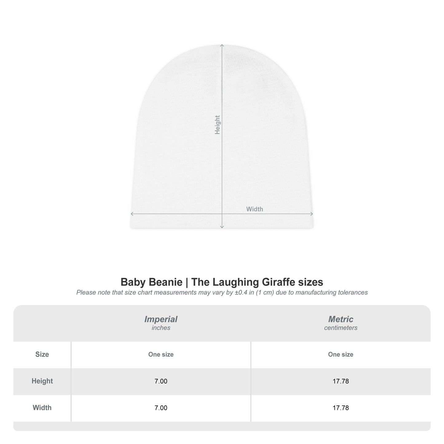 Guerrier Baby Beanie