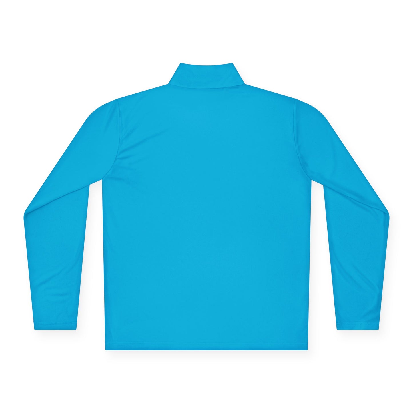 Quarter-Zip Pullover — Minimal "CUREDIED" Chest Logo Pullover