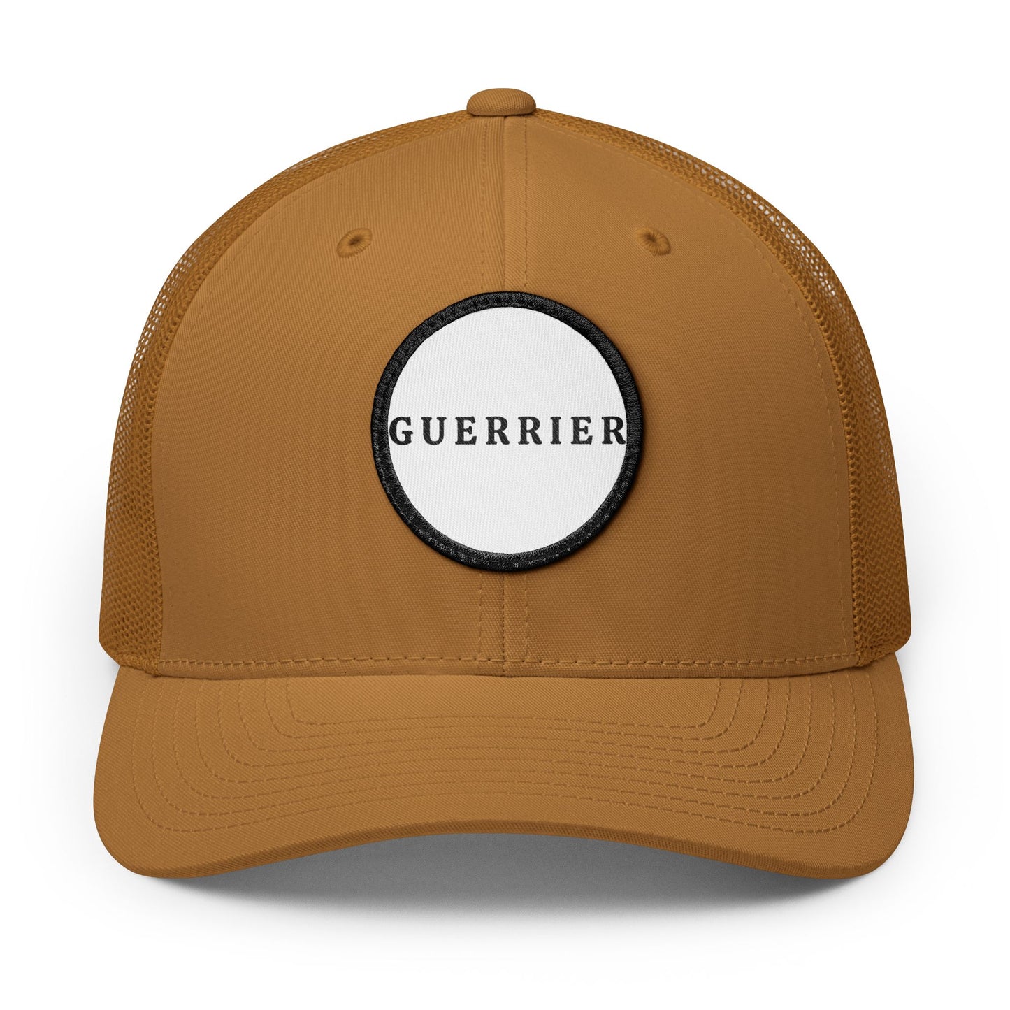 Guerrier Embroidered Patch Trucker Hat