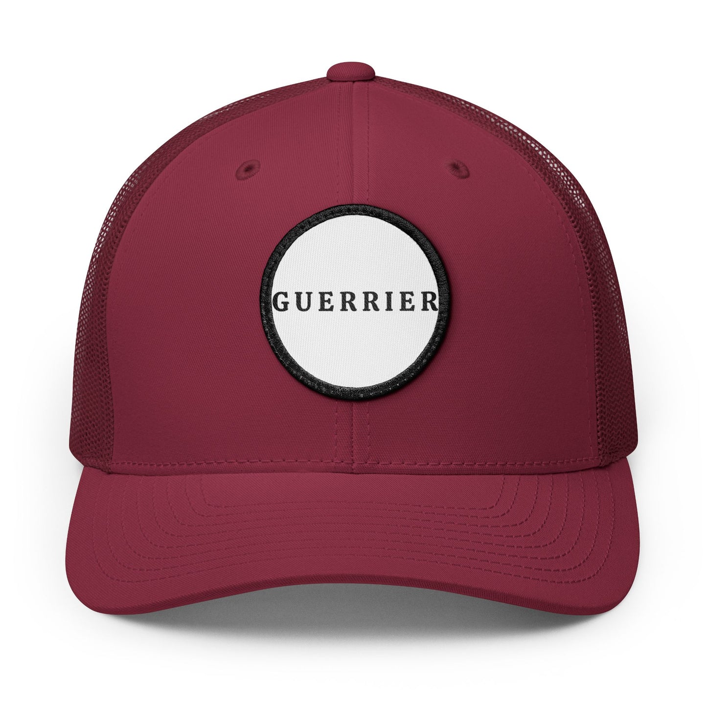 Guerrier Embroidered Patch Trucker Hat