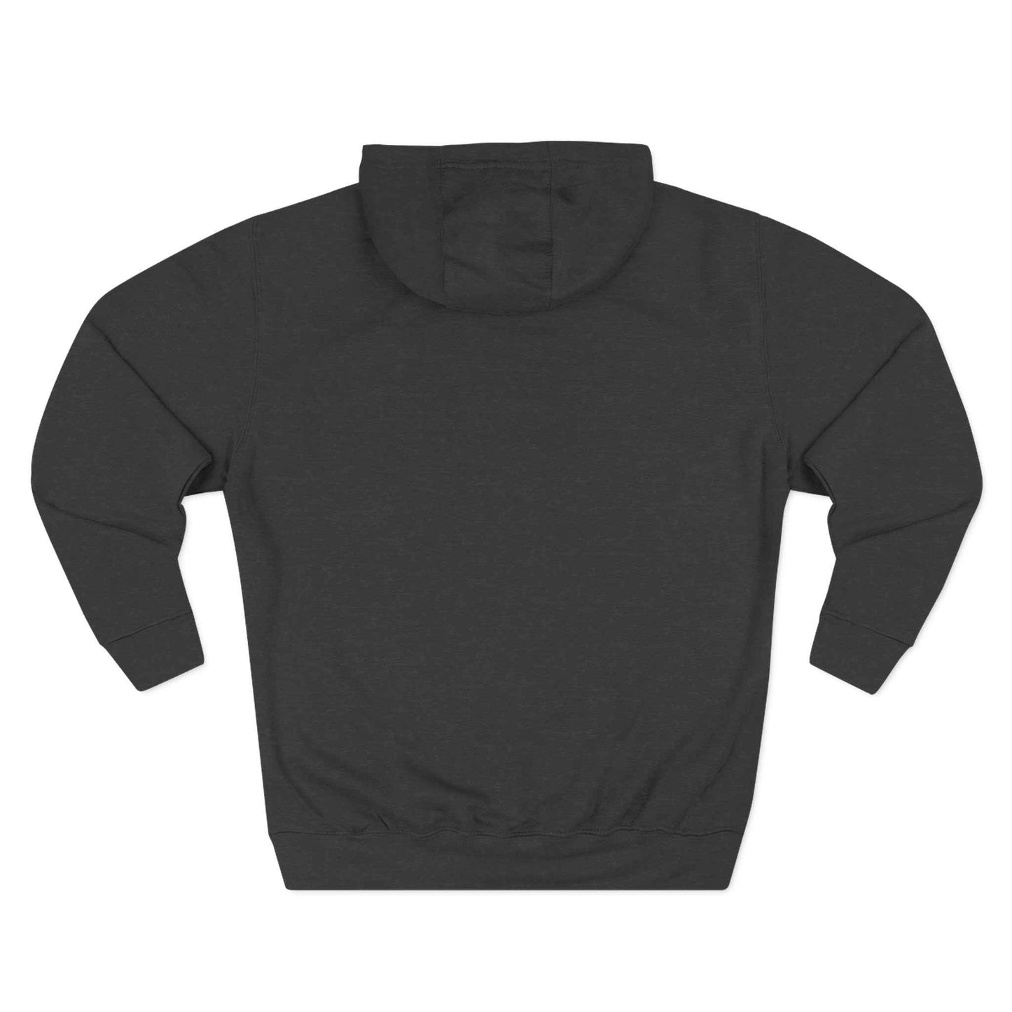 Guerrier Minimalist Hoodie — French 'Guerrier' Text Fleece Pullover
