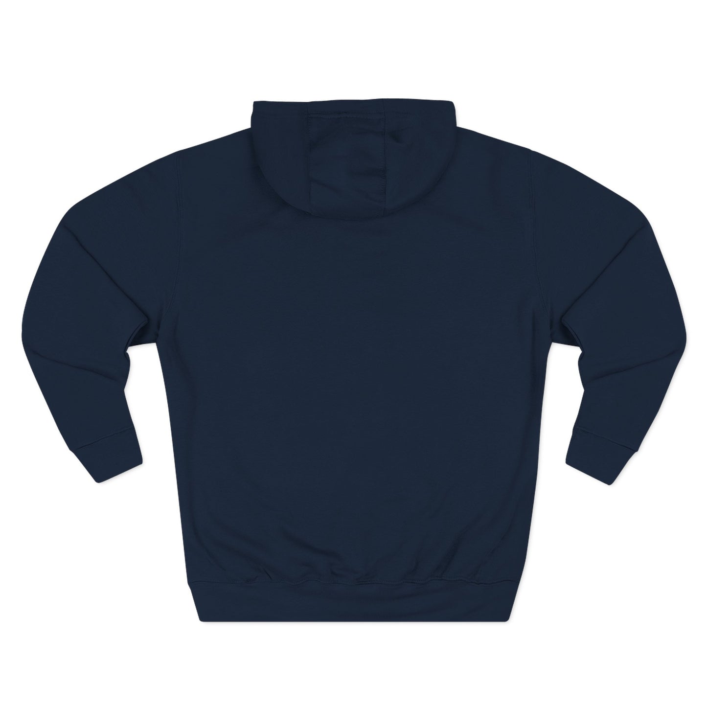 Guerrier Minimalist Hoodie — French 'Guerrier' Text Fleece Pullover